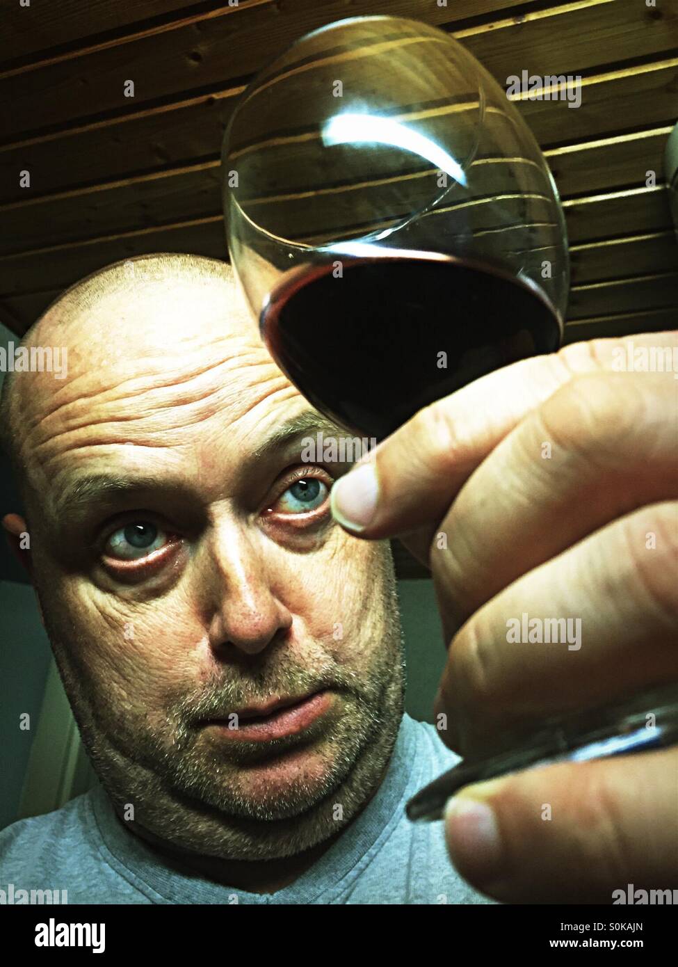 Alcoholism Stock Photo