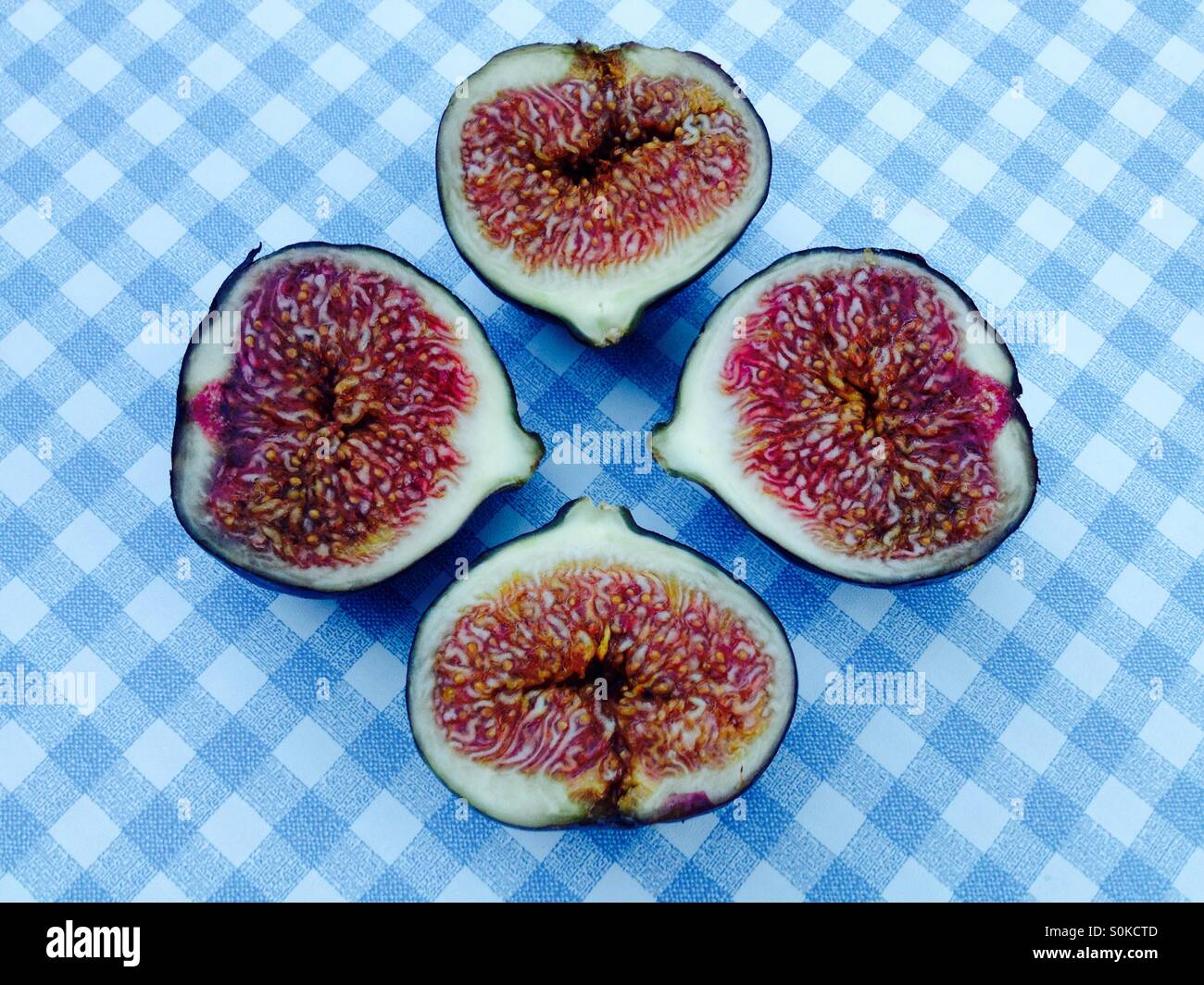 Fresh figs Stock Photo