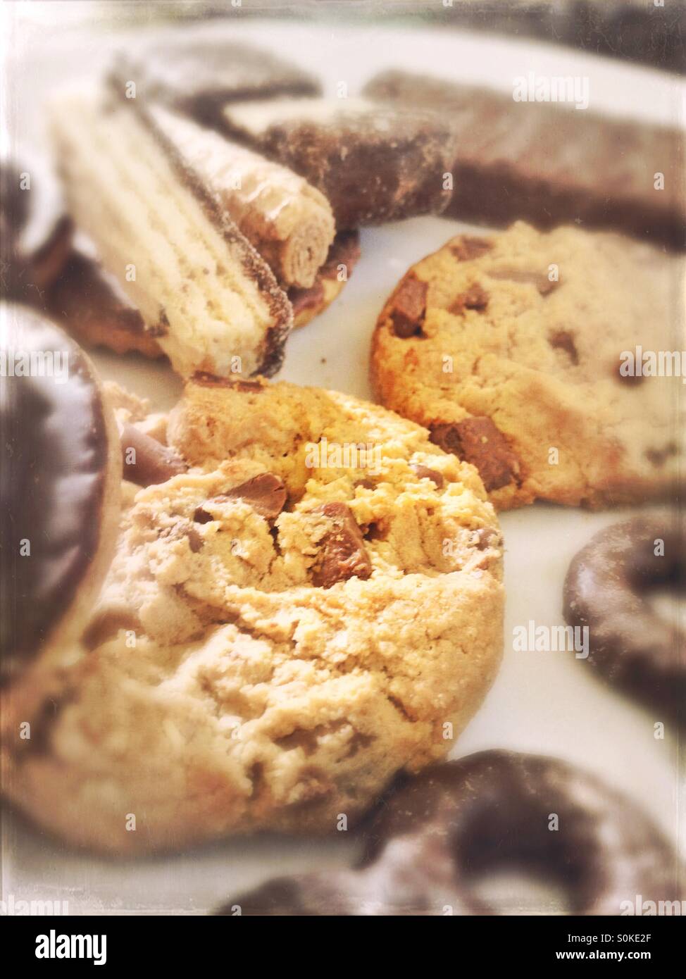 Biscuits - Smartphone Captured Stock Image