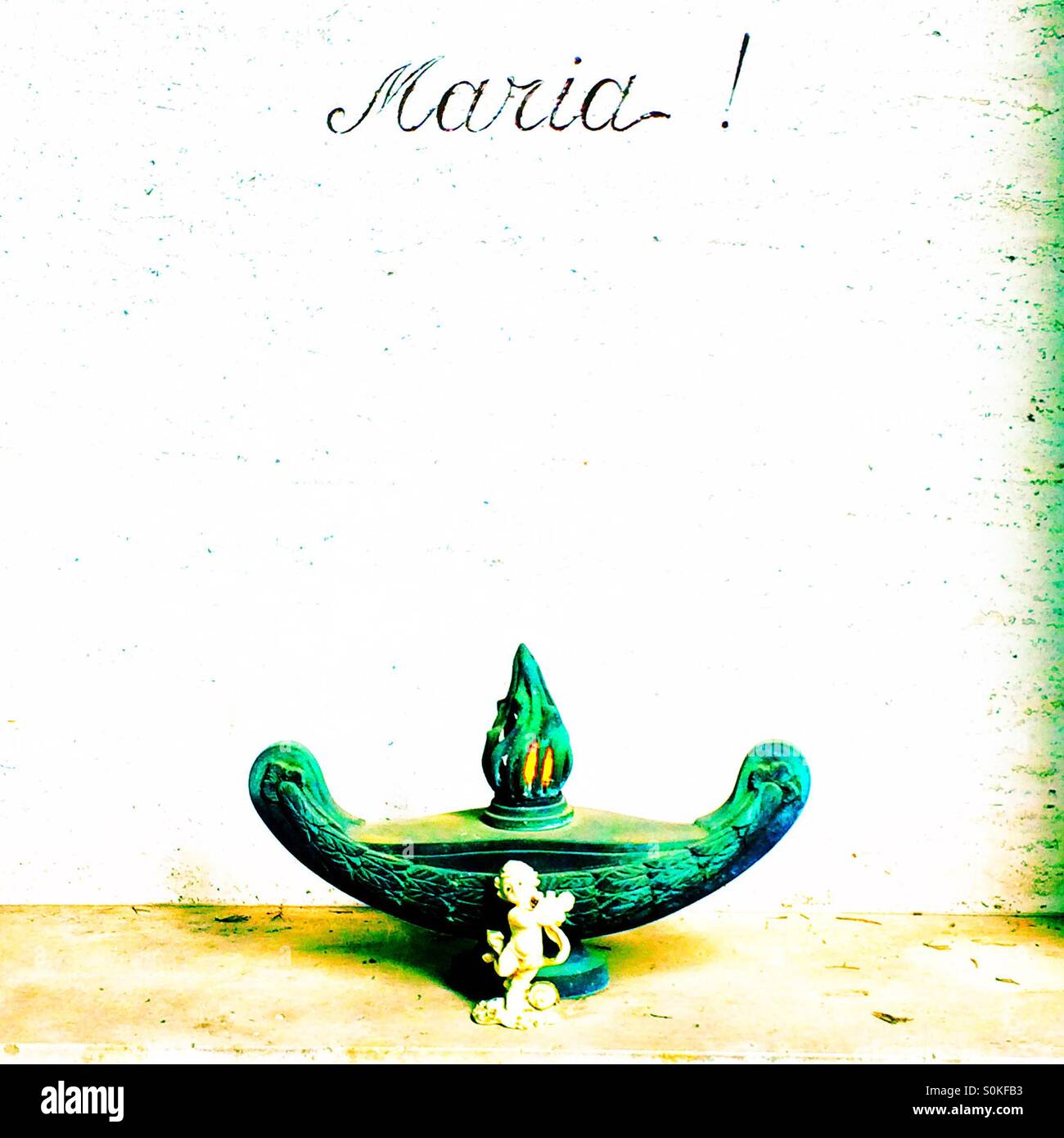 Maria - Smartphone Captured Stock Image