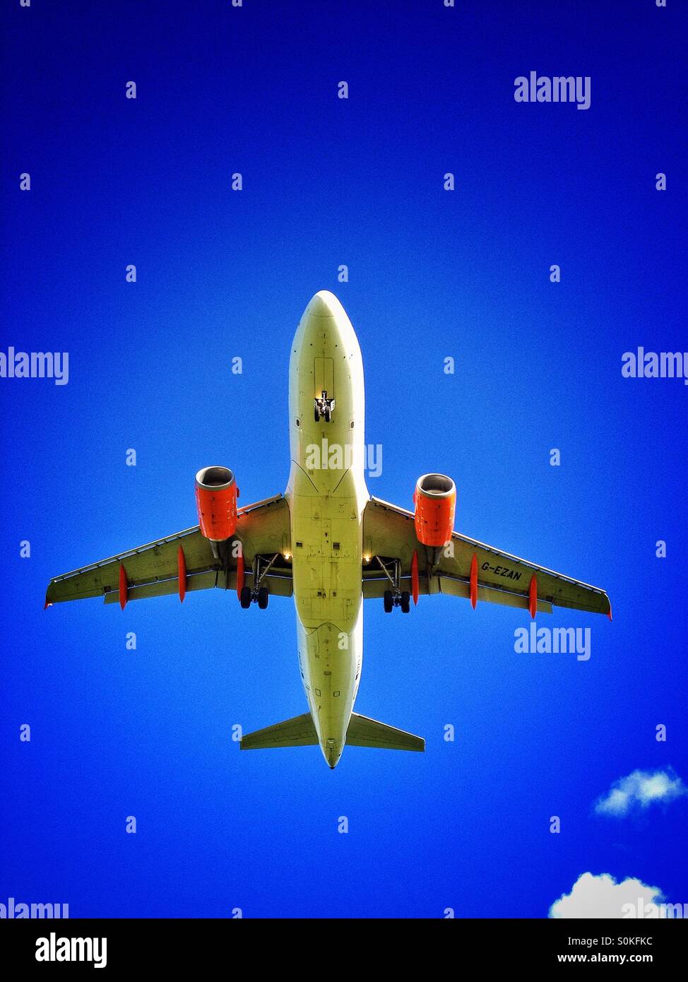 Jet airliner Stock Photo