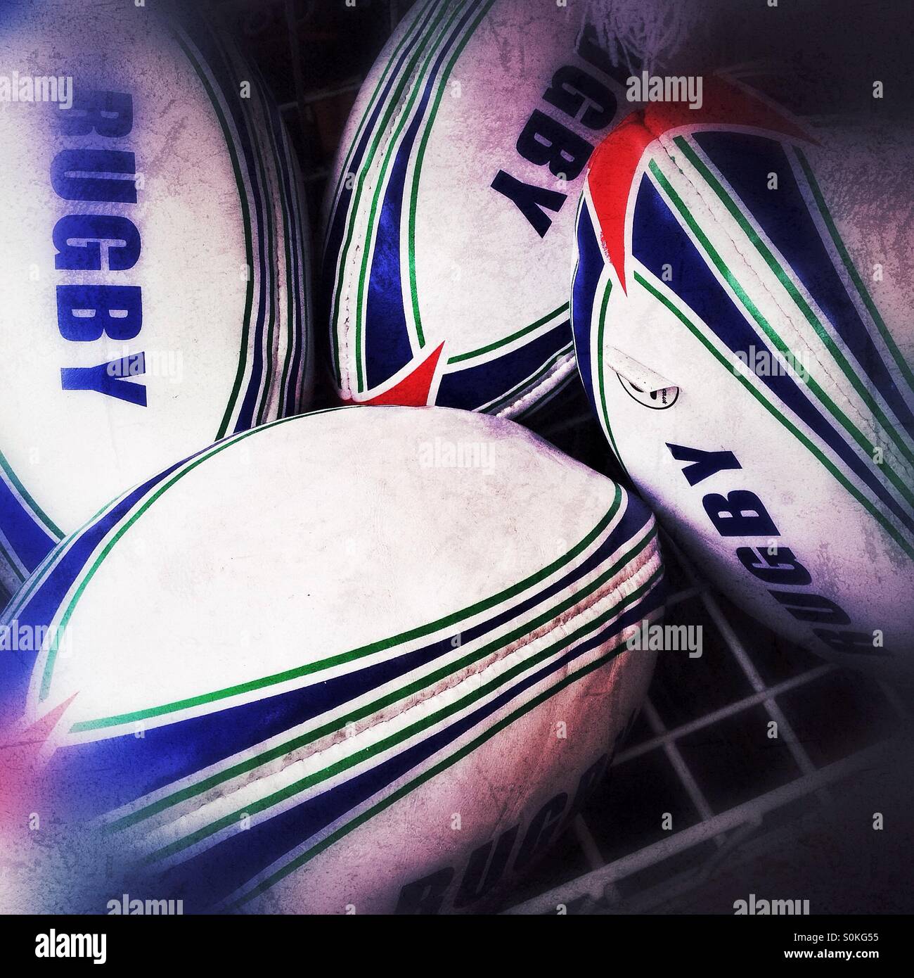 Rugby balls hires stock photography and images Alamy