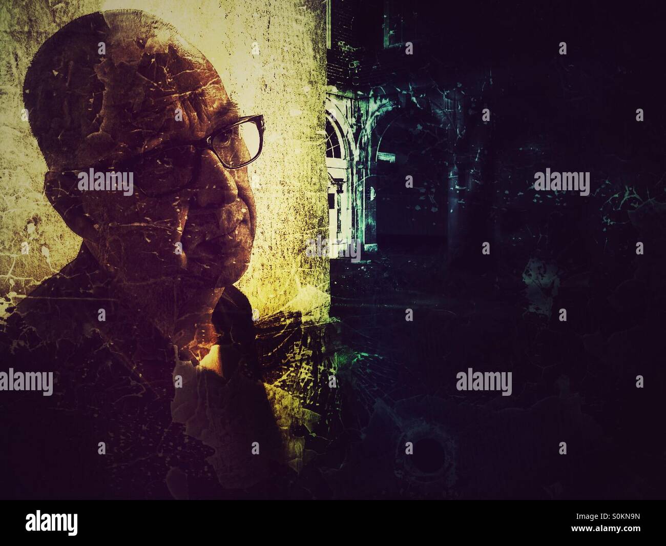 Middle aged grunge - Smartphone Captured Stock Image