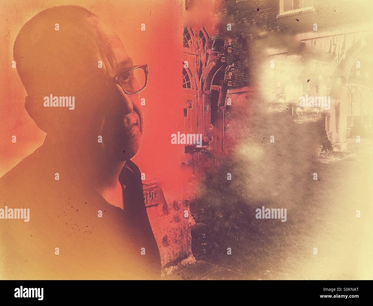 Middle aged fantasy - Smartphone Captured Stock Image