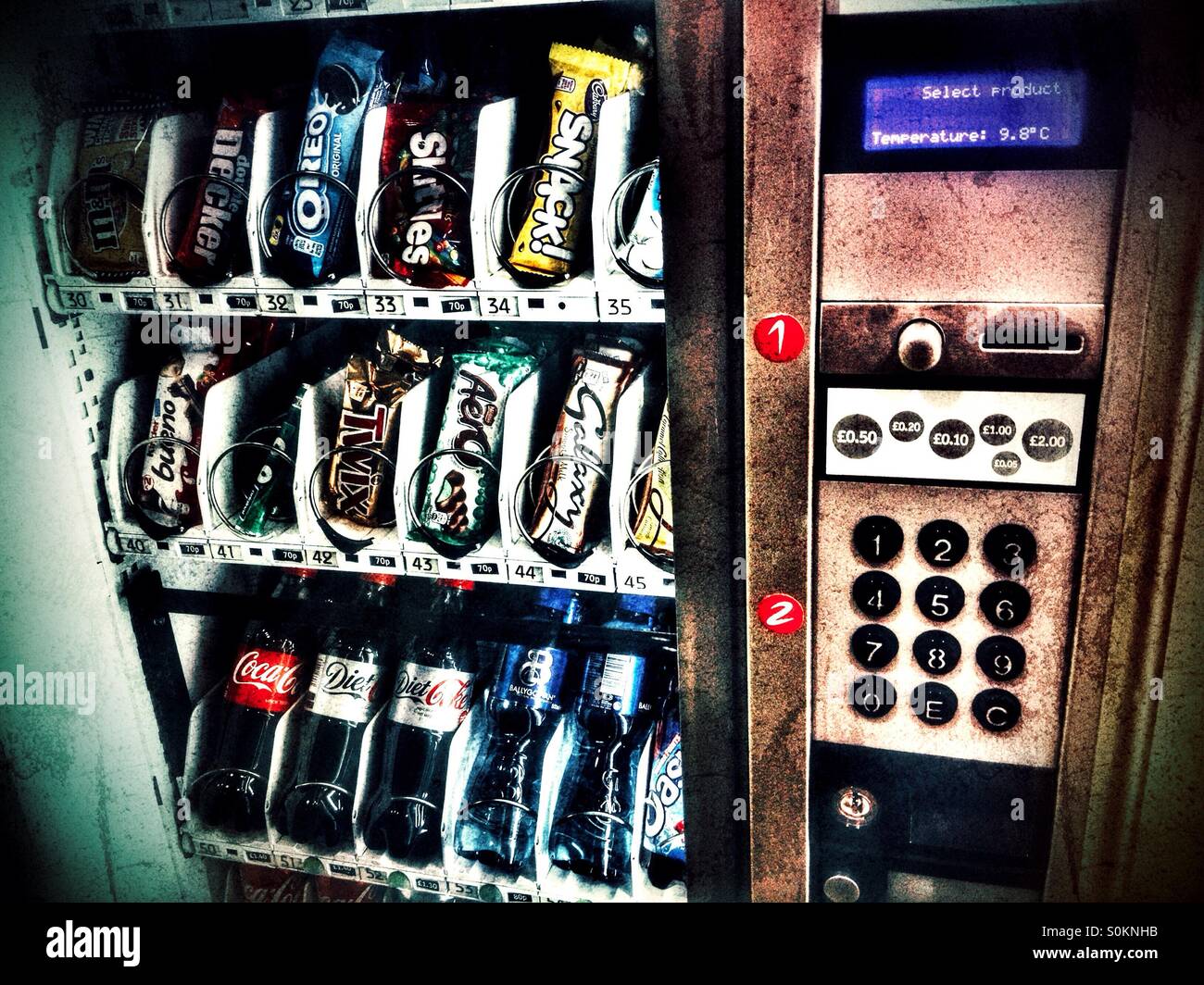 Vending machine Stock Photo
