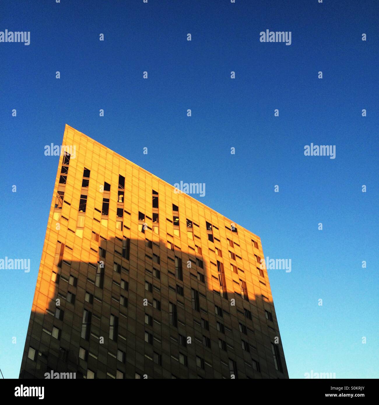 A new luxury hotel on Old Street, London - Smartphone Captured Stock Image