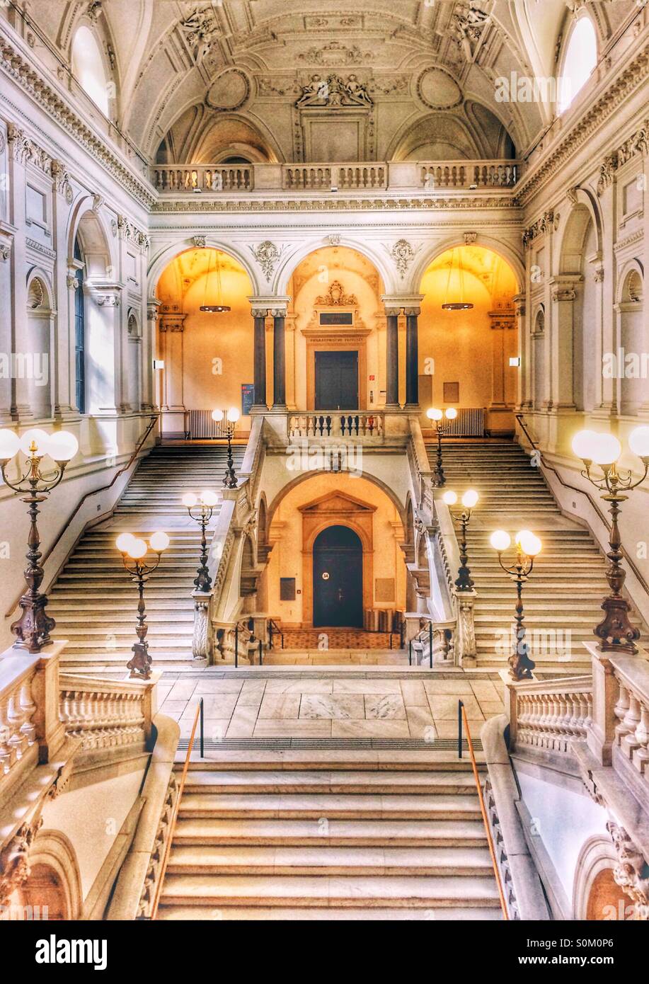 University of Vienna interior, Austria Stock Photo Alamy