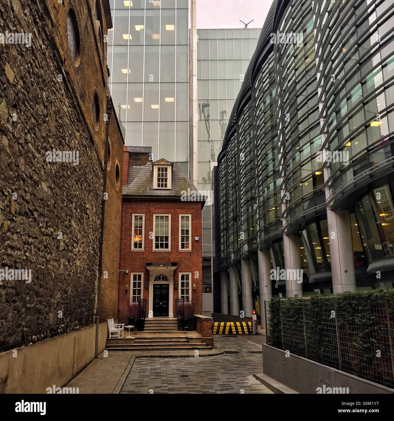 Old and new, London Stock Photo