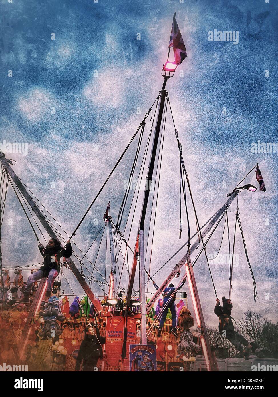 London park swings hi-res stock photography and images - Alamy