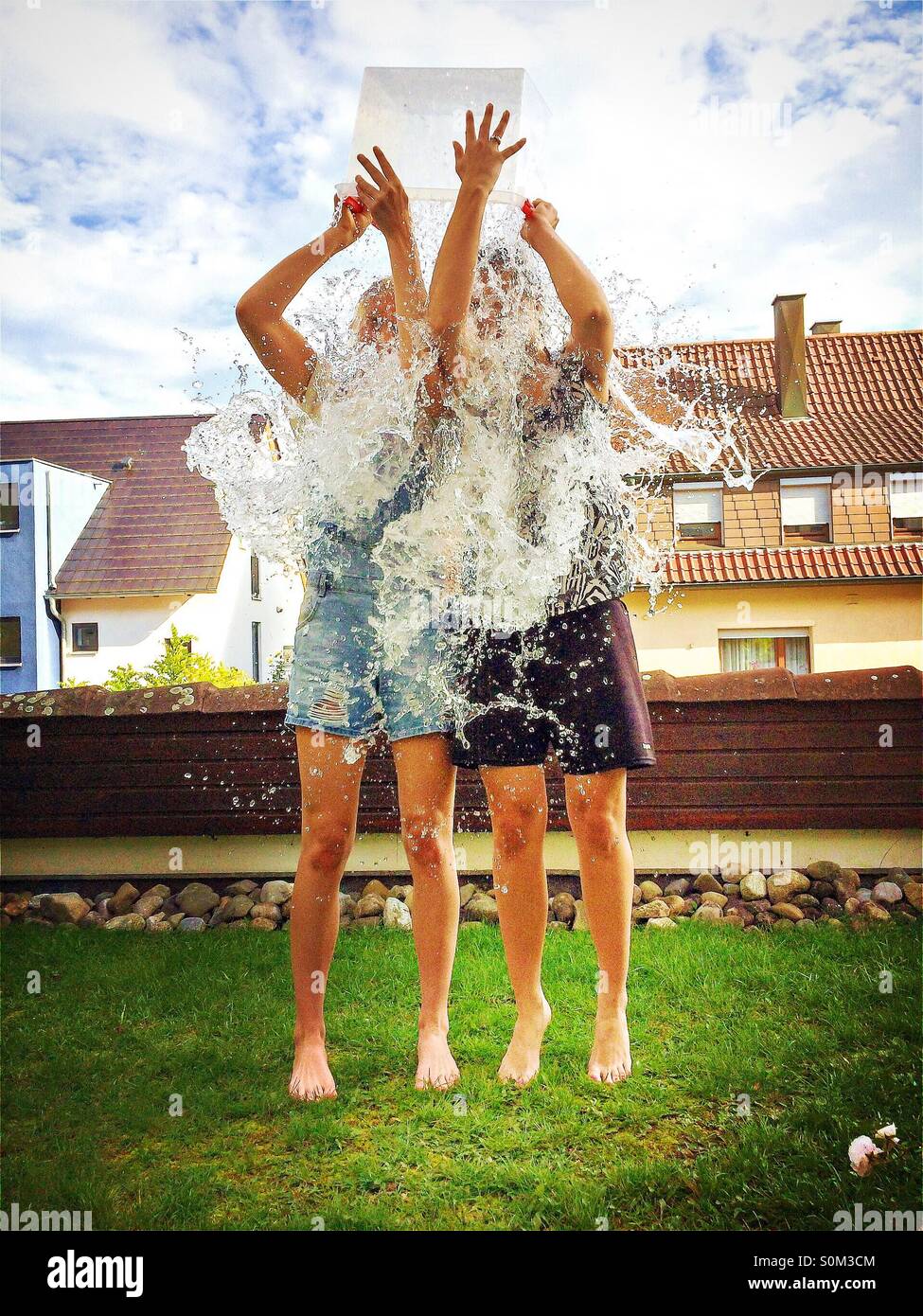 ice bucket challenge stock photo 310228372 alamy