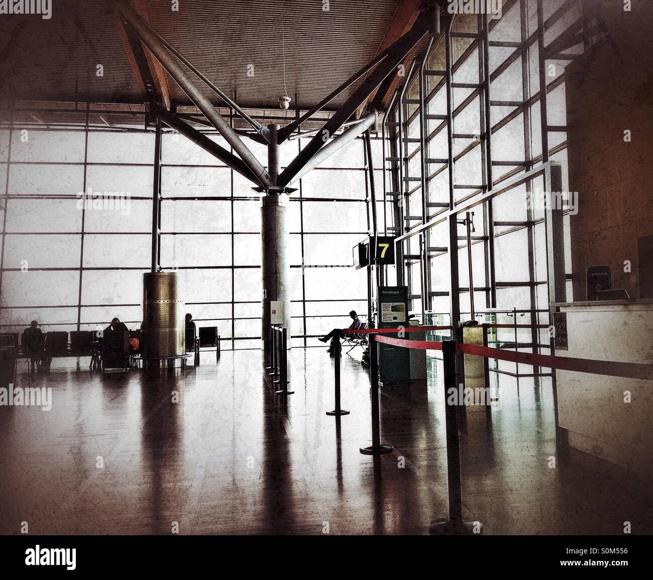 Cork airport departure lounge Stock Photo Alamy