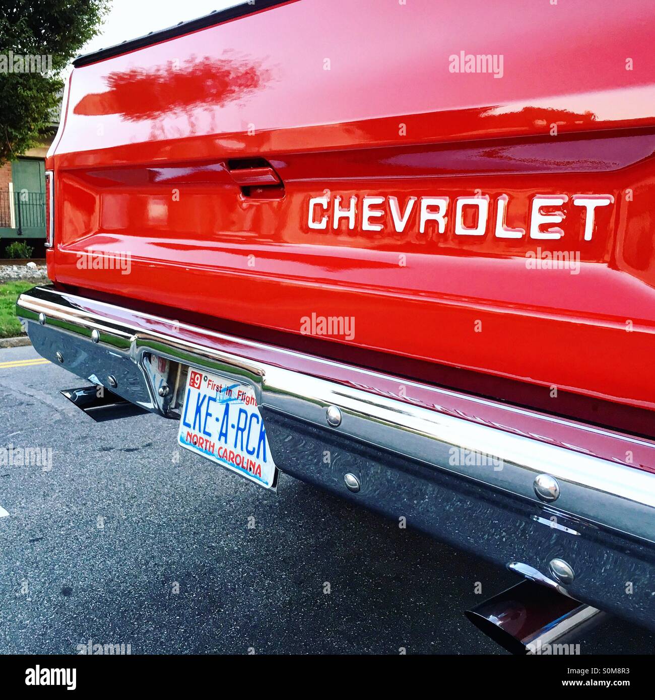 Chevy 1987 truck Stock Photo
