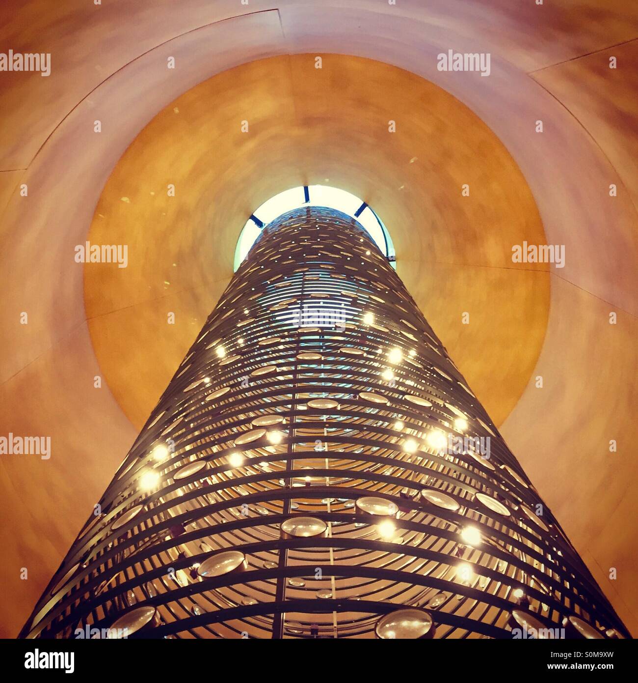 Abstract view of the sky. - Smartphone Captured Stock Image