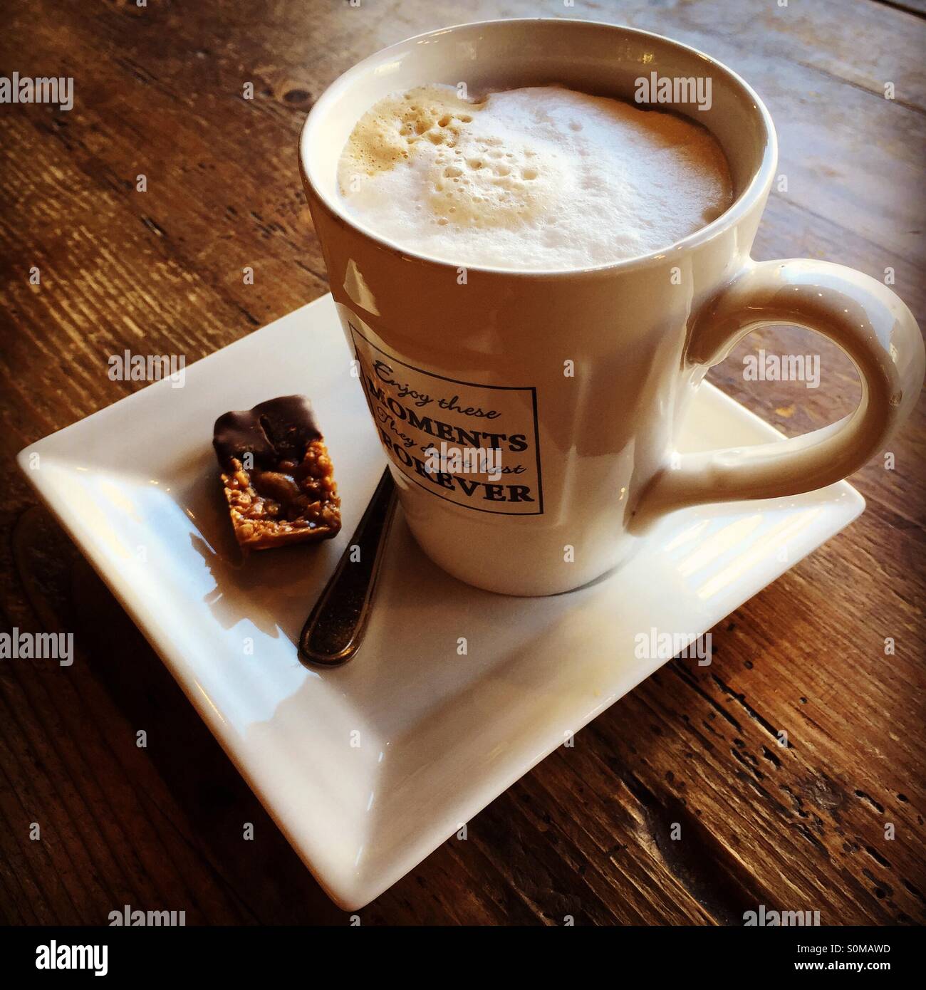 Coffeeshop koffie Stock Photo