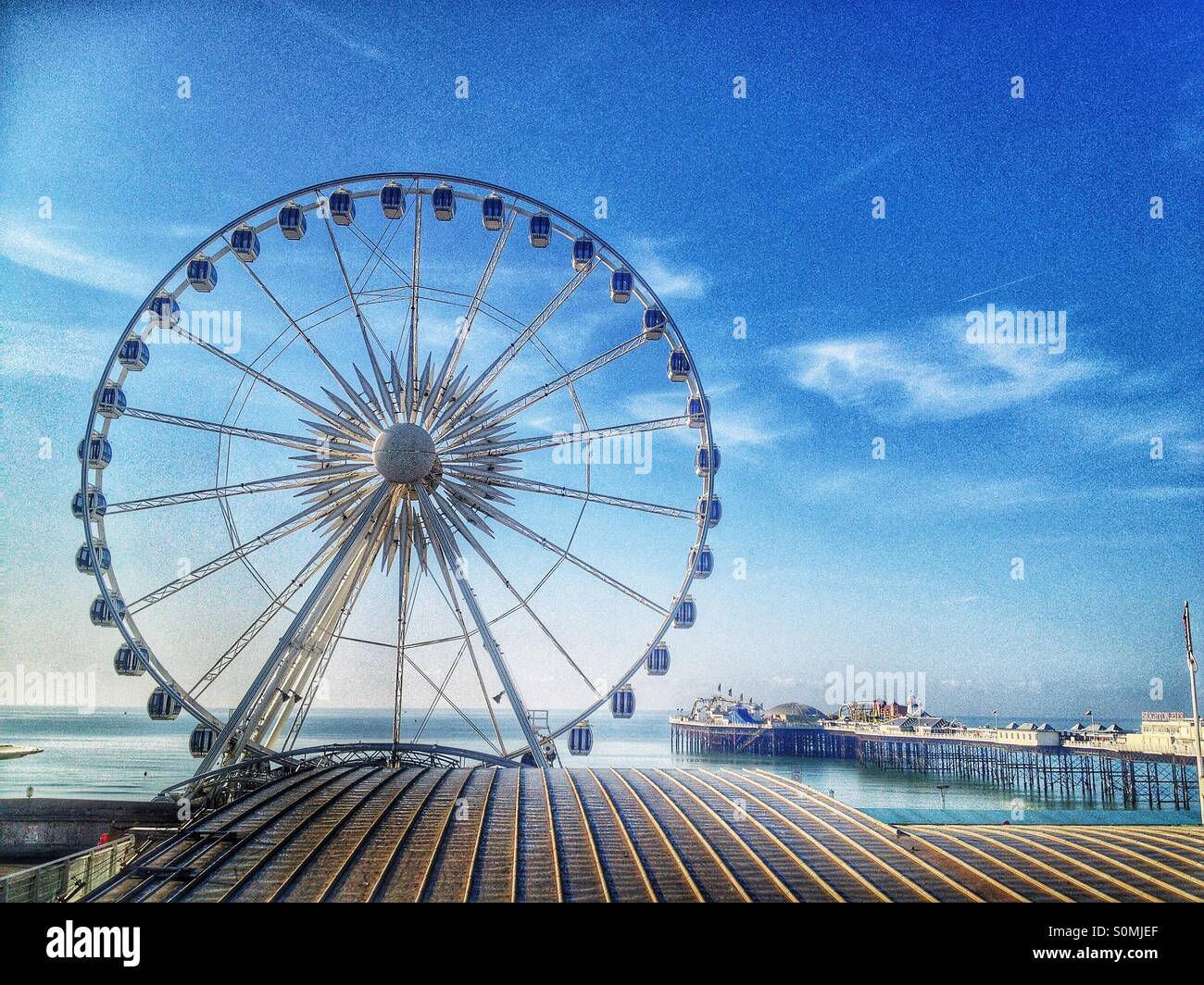 Brighton Wheel Stock Photo