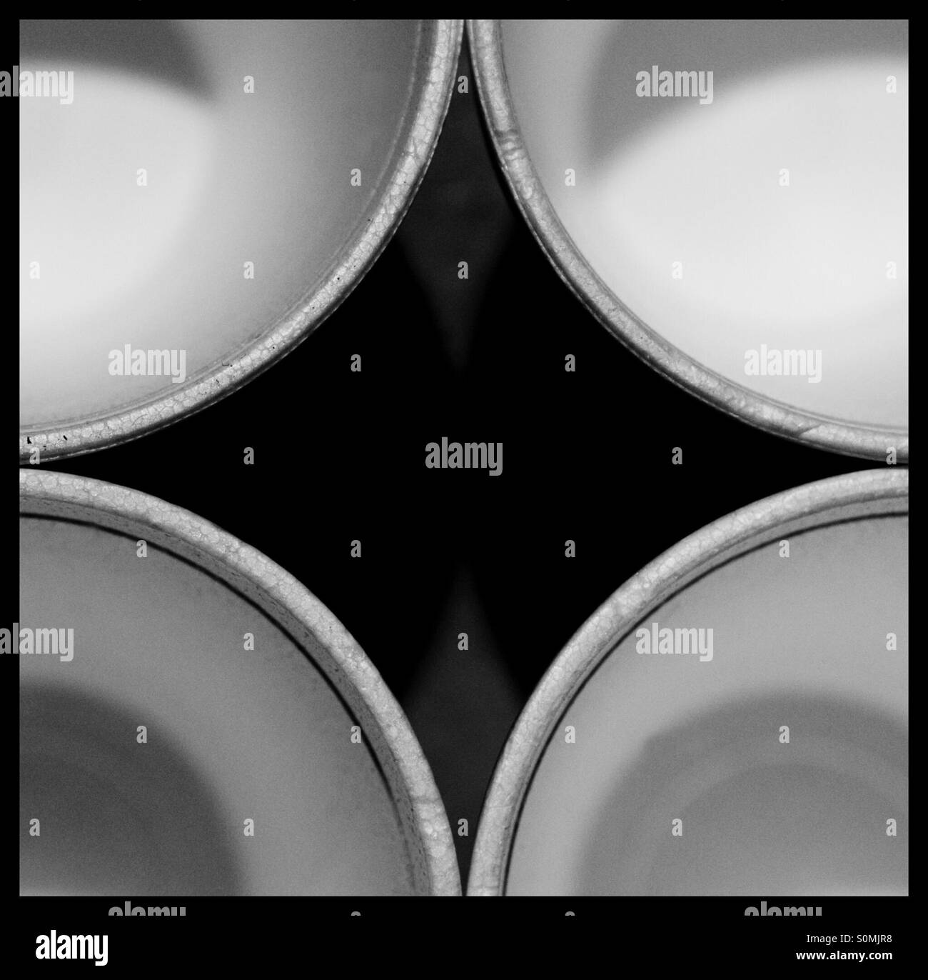 Diamond edge cups Stock Photo Alamy