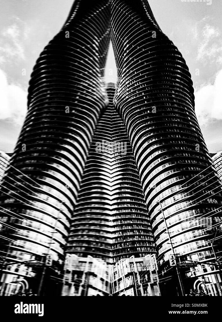 Modernism in B&W - Smartphone Captured Stock Image