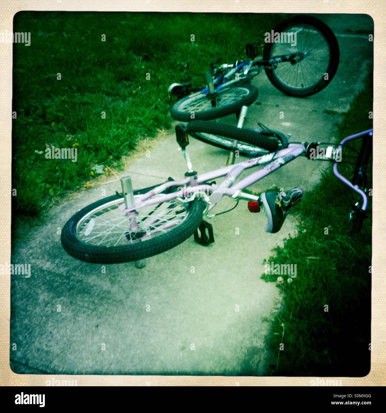 can you bike on the sidewalk