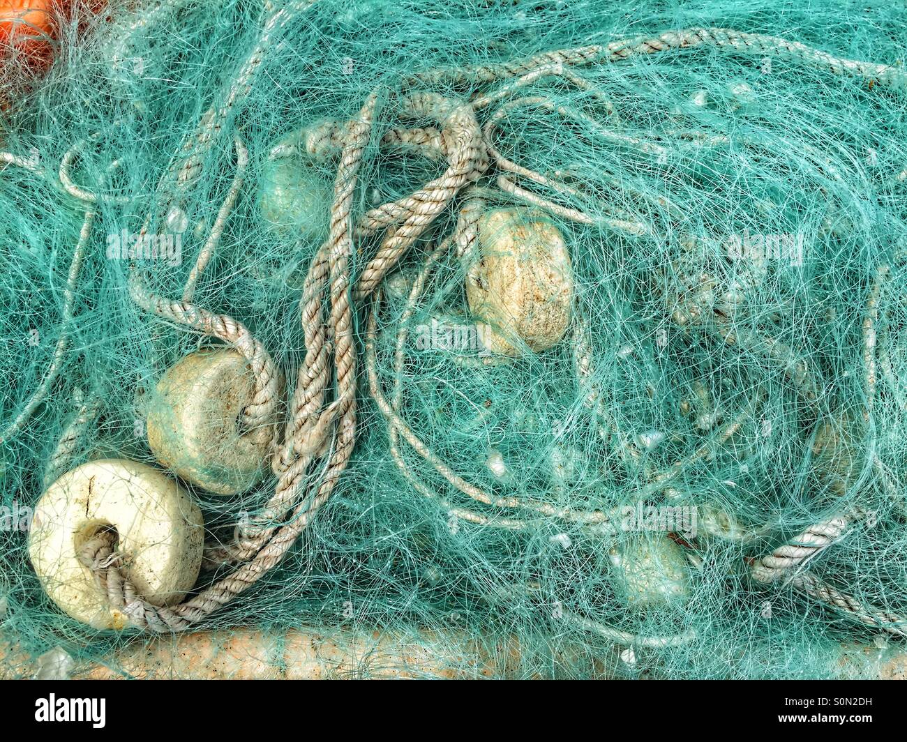 Fishing net - Smartphone Captured Stock Image