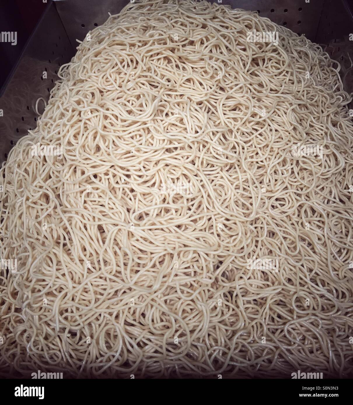 Noodles - Smartphone Captured Stock Image