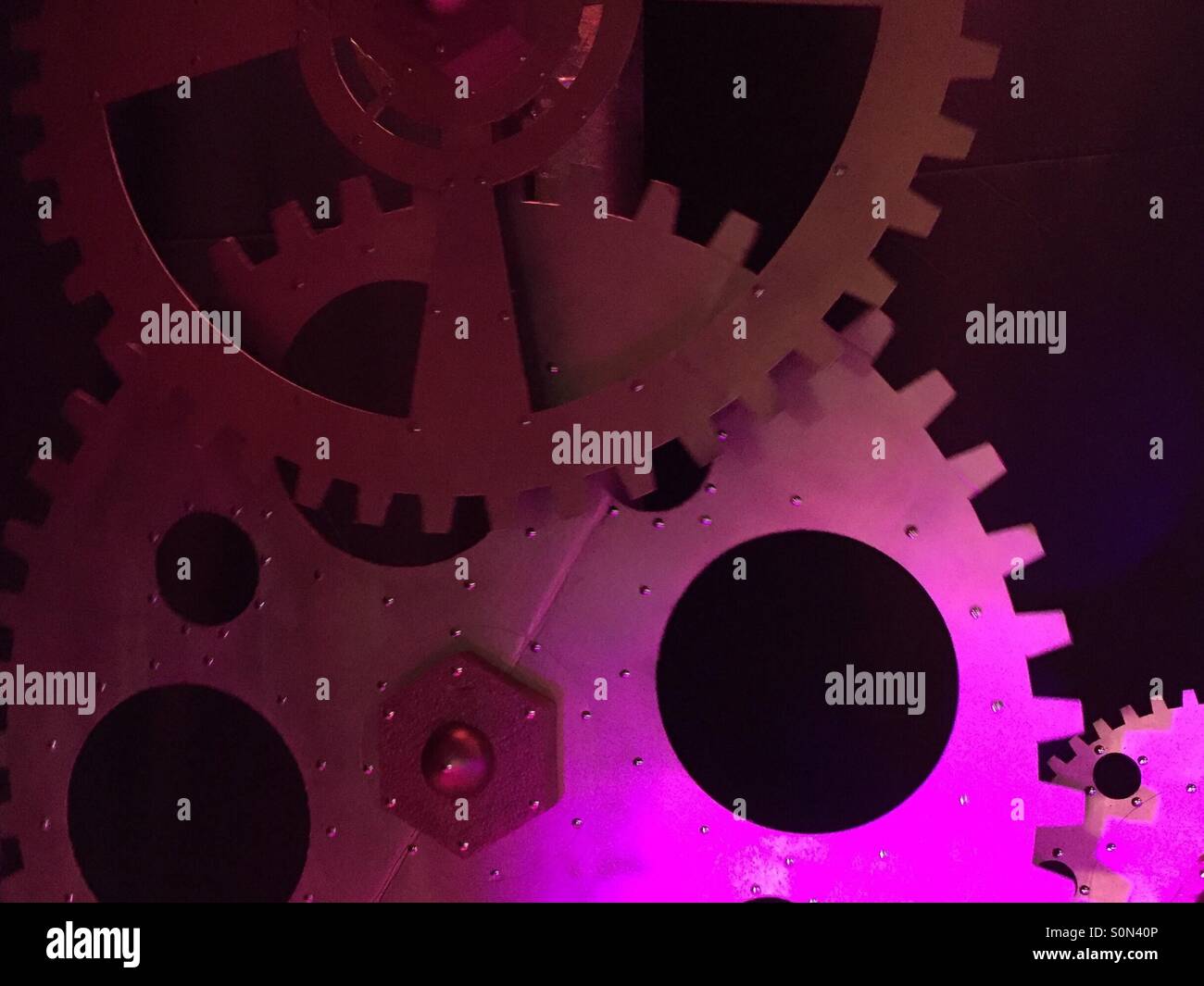 Gears and cogs - Smartphone Captured Stock Image