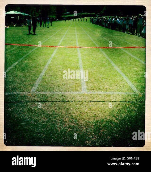 The Finish Line Stock Photo Alamy