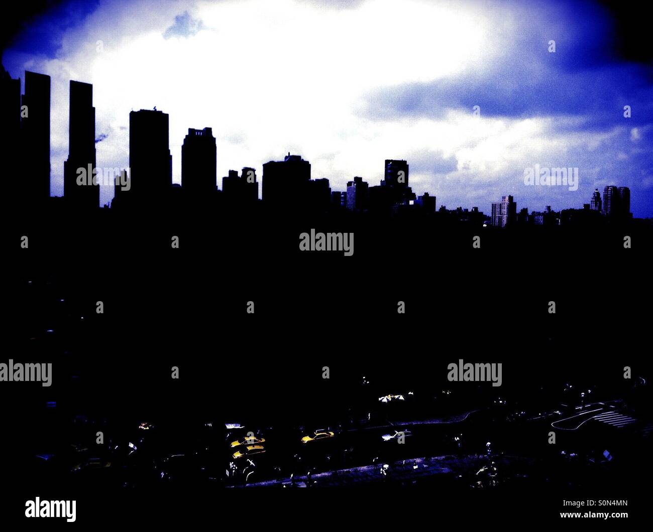 City Skyline Stock Photo
