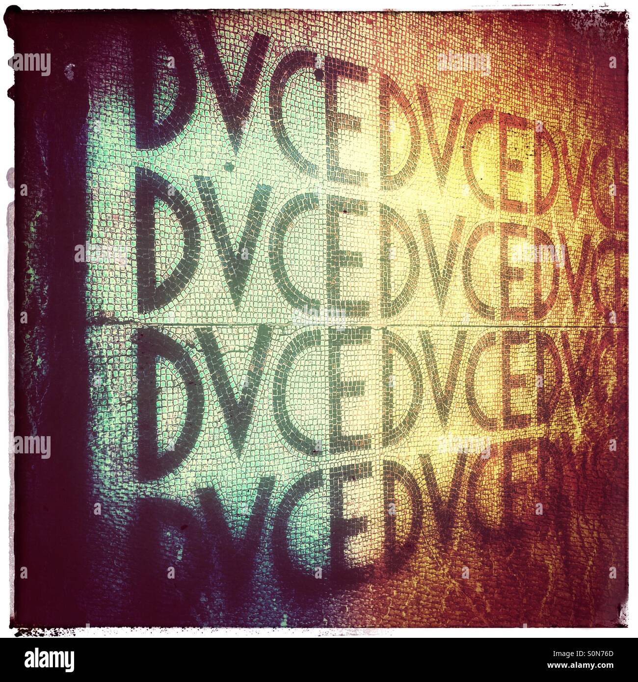 Mussolini - Smartphone Captured Stock Image