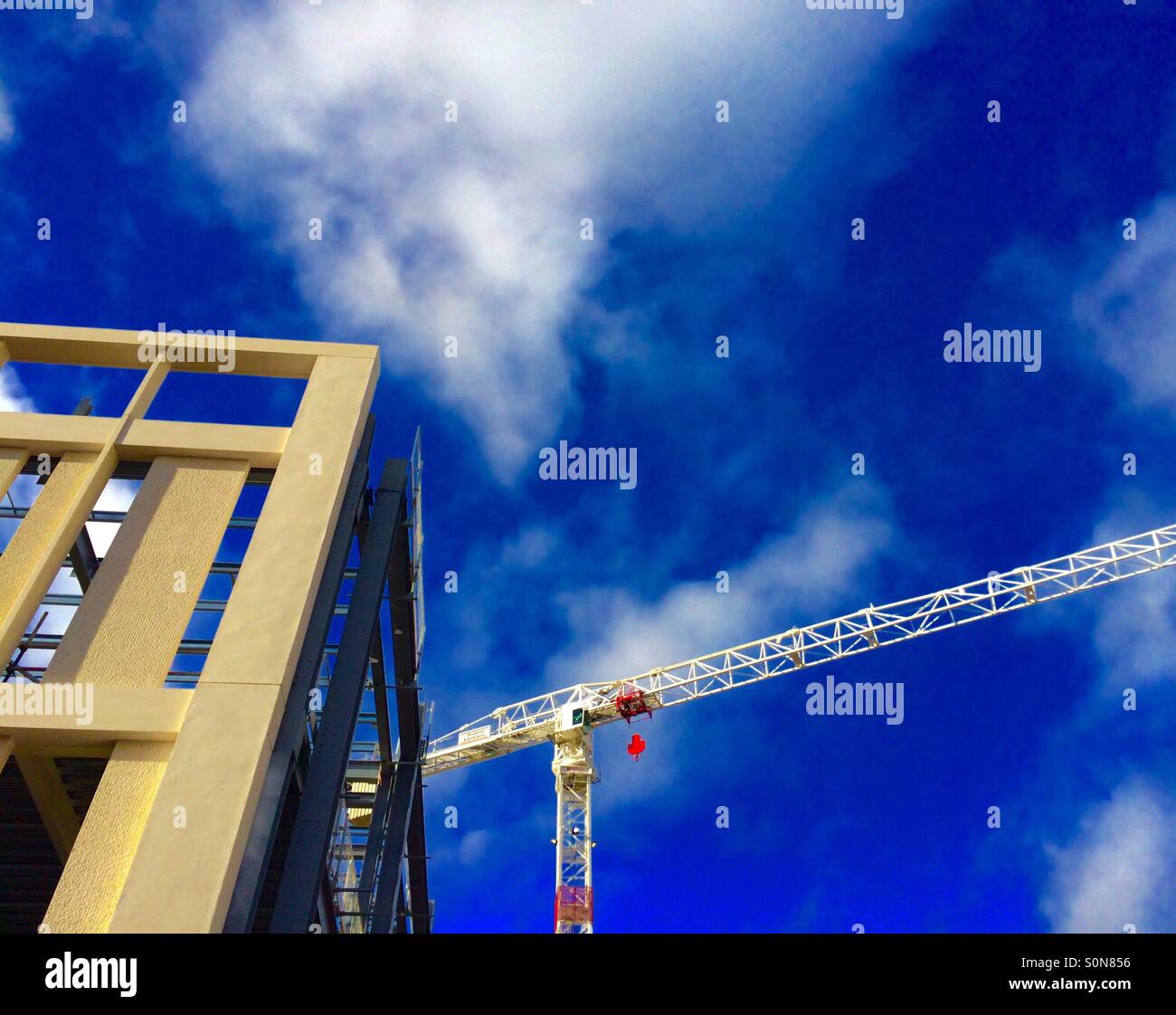 Construction - Smartphone Captured Stock Image