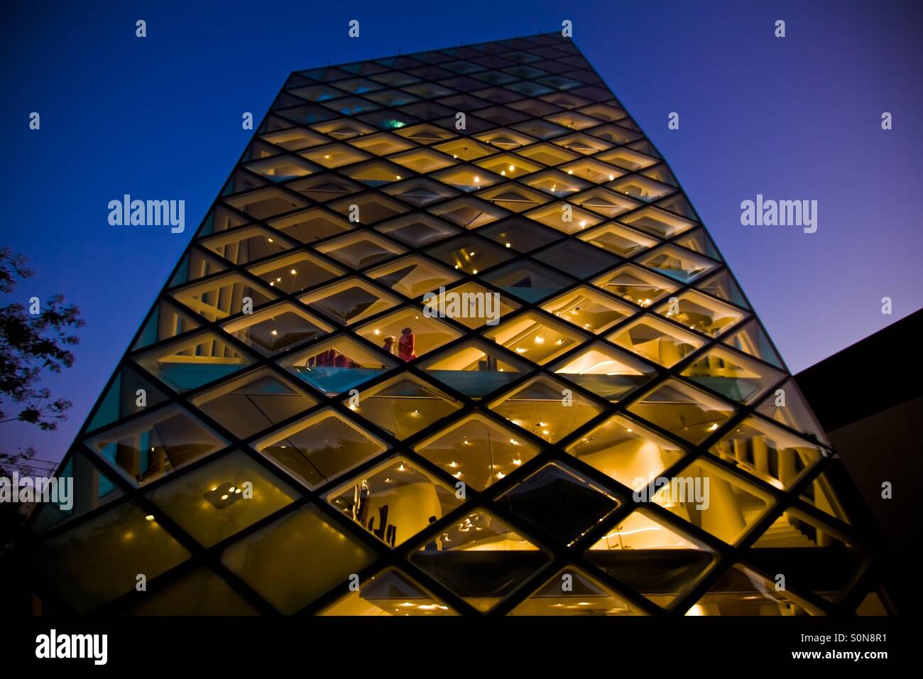 Awesome Glass Building - Smartphone Captured Stock Image