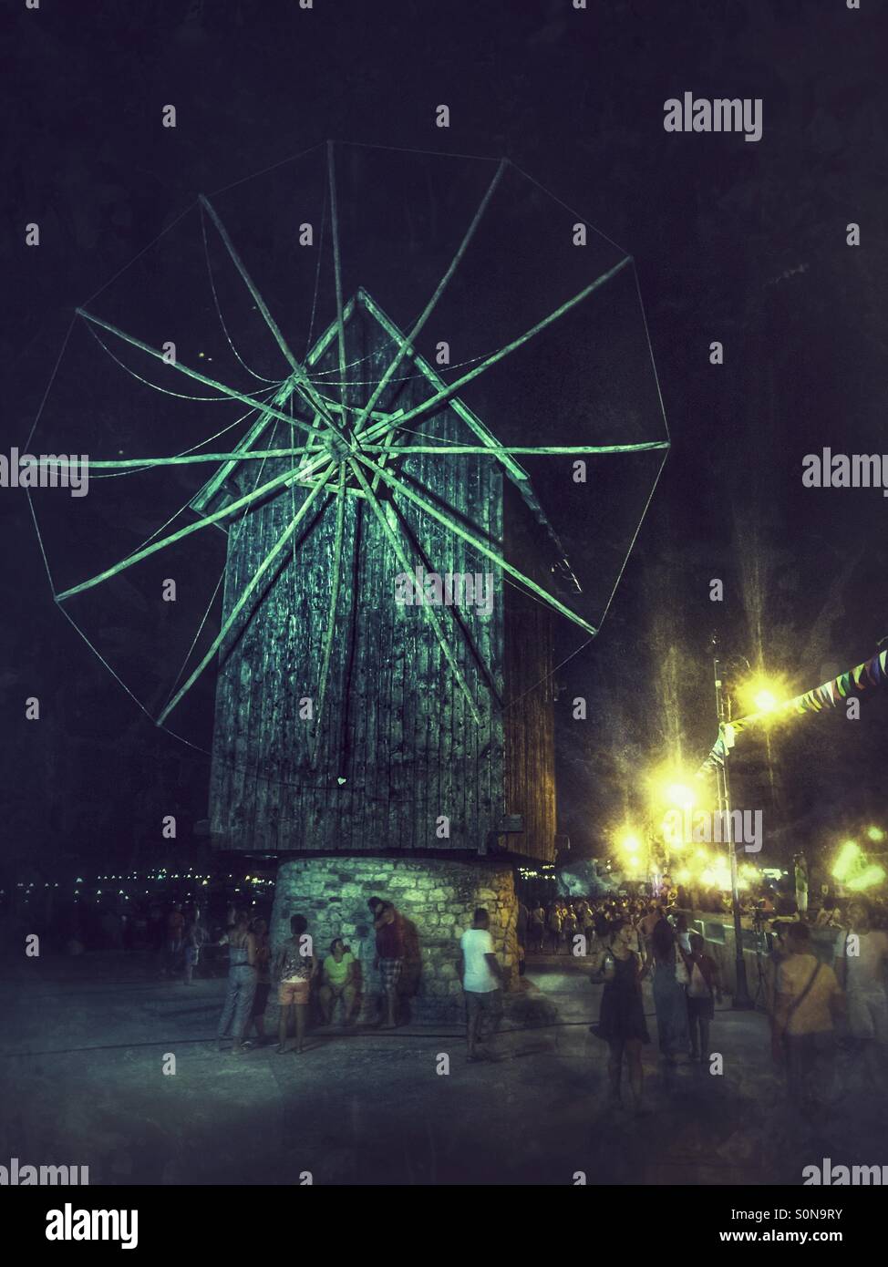 Nesebar Bulgaria - Smartphone Captured Stock Image