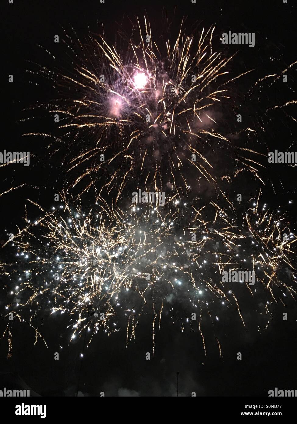 Guy Sky - Smartphone Captured Stock Image