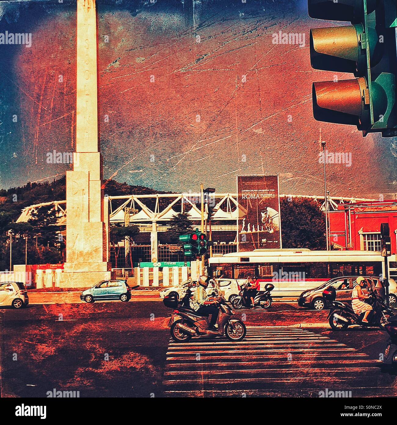 Metropolis - Smartphone Captured Stock Image