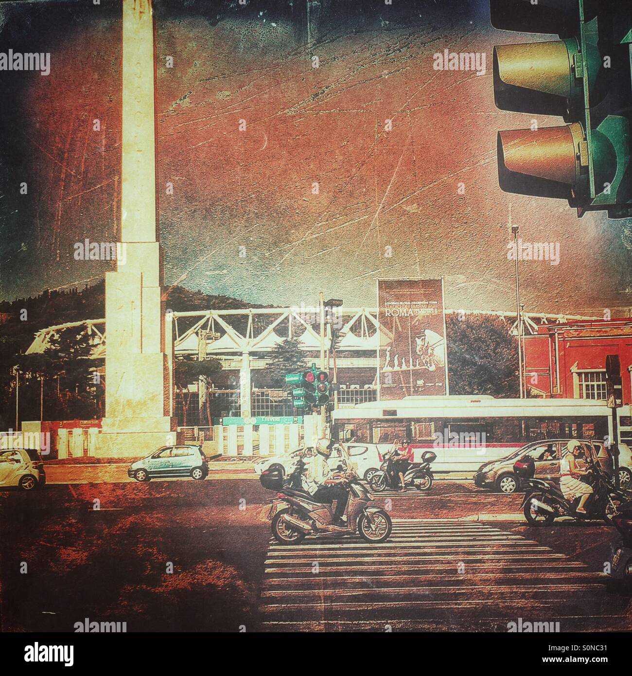 Metropolis 2 - Smartphone Captured Stock Image