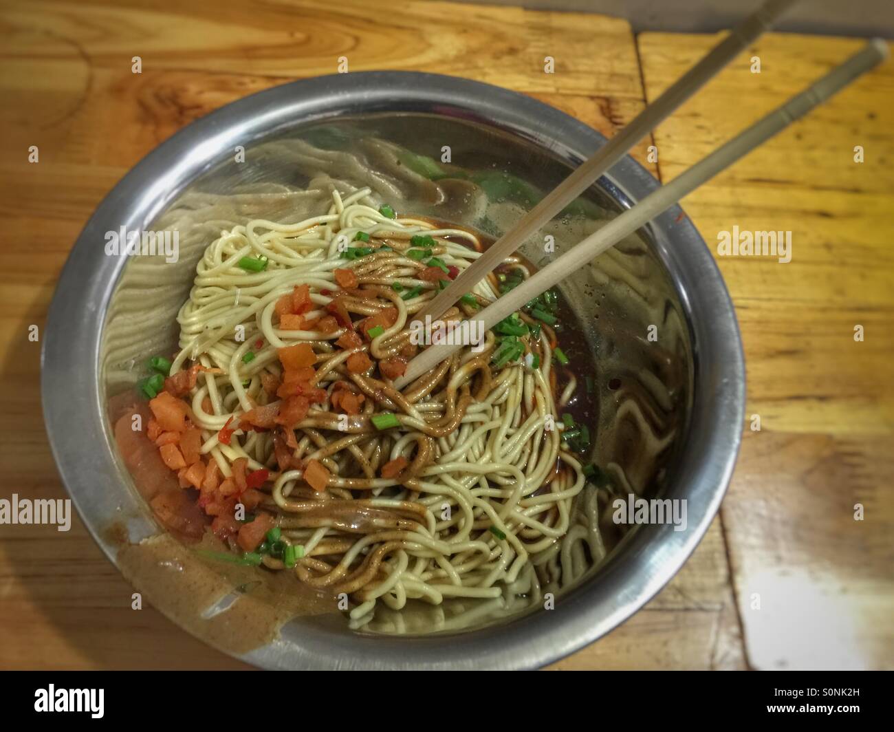 Noodles - Smartphone Captured Stock Image