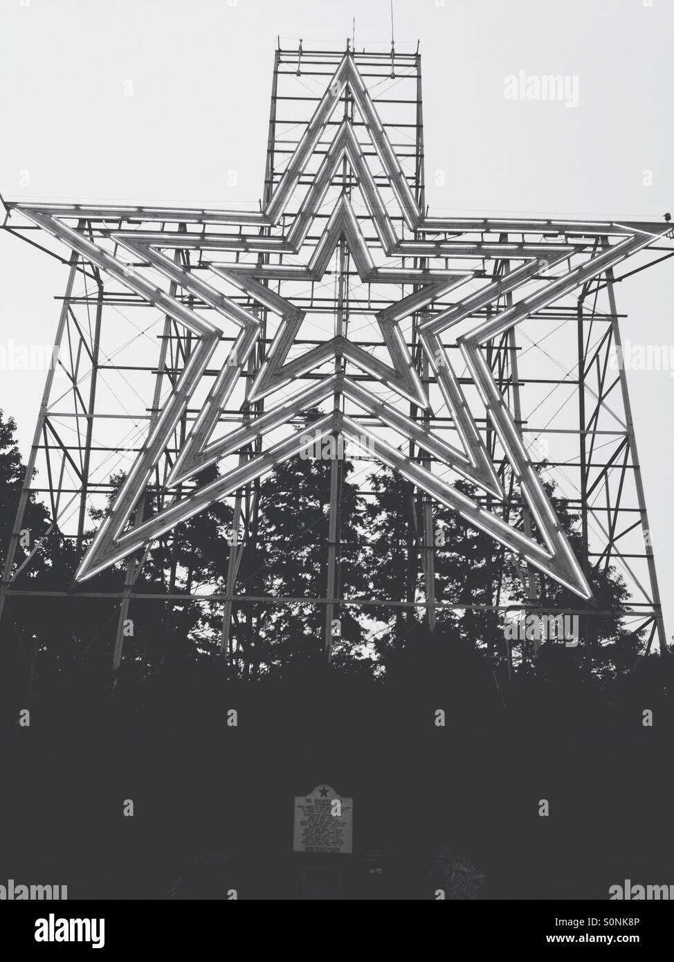 Roanoke Star in Roanoke Virginia Stock Photo Alamy