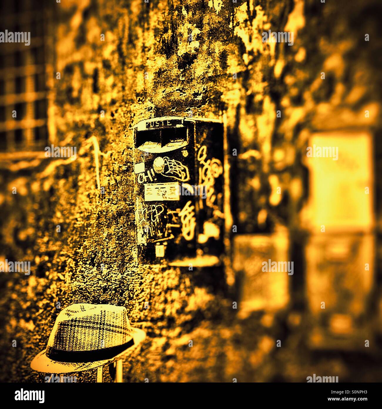 Hat glow - Smartphone Captured Stock Image