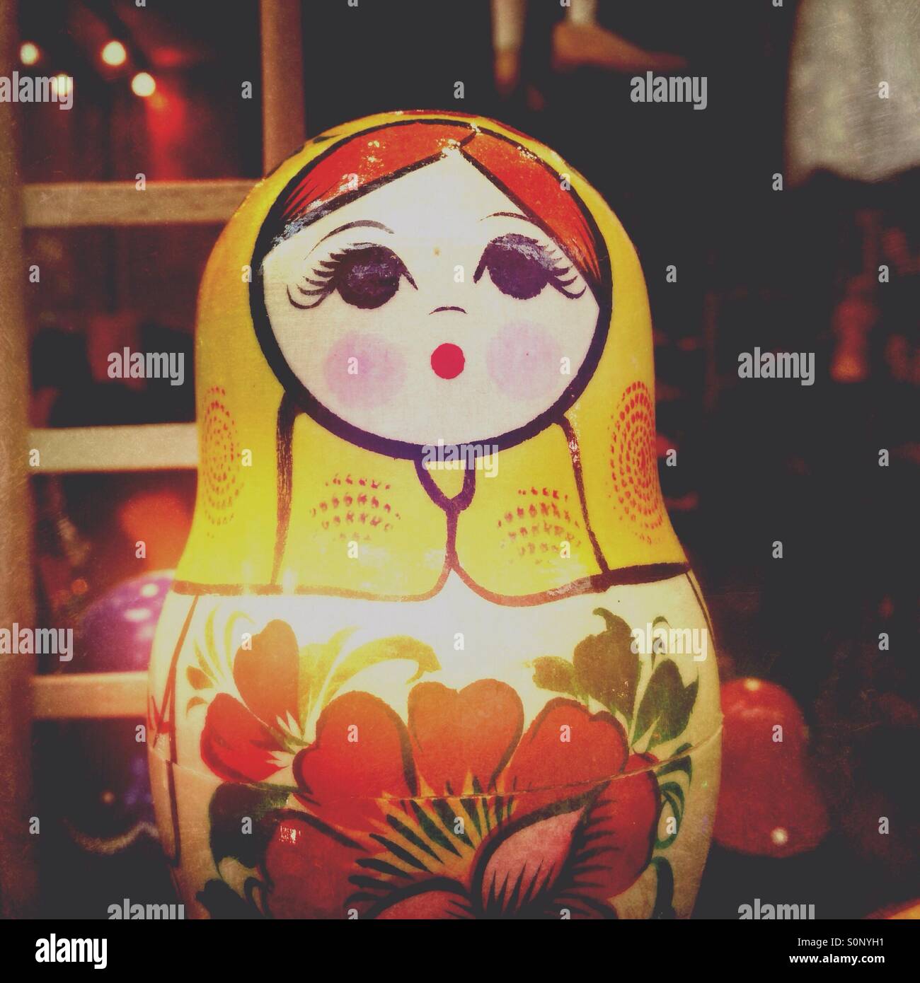 Babushka Russian doll Stock Photo Alamy