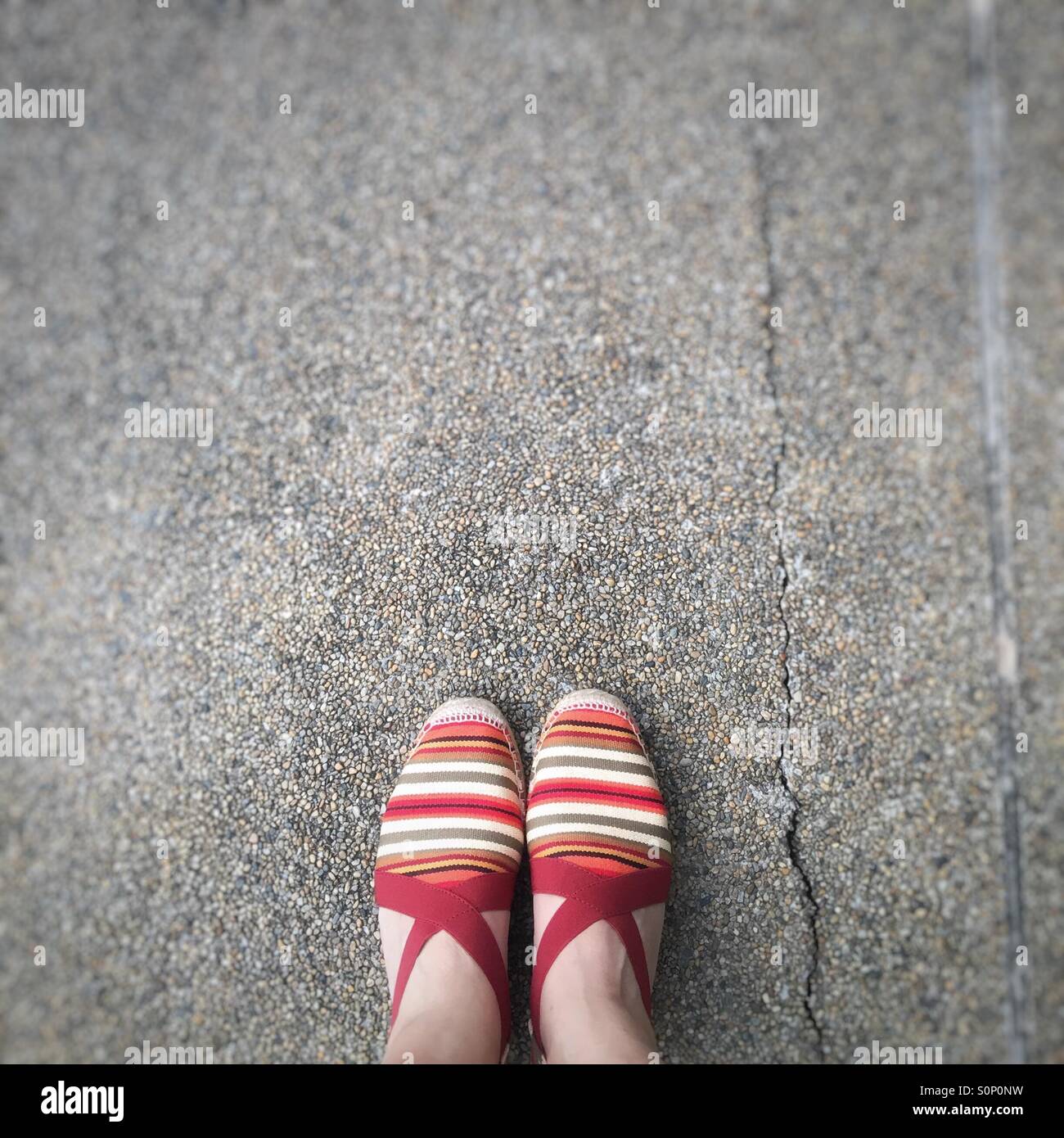 Here I stand - Smartphone Captured Stock Image