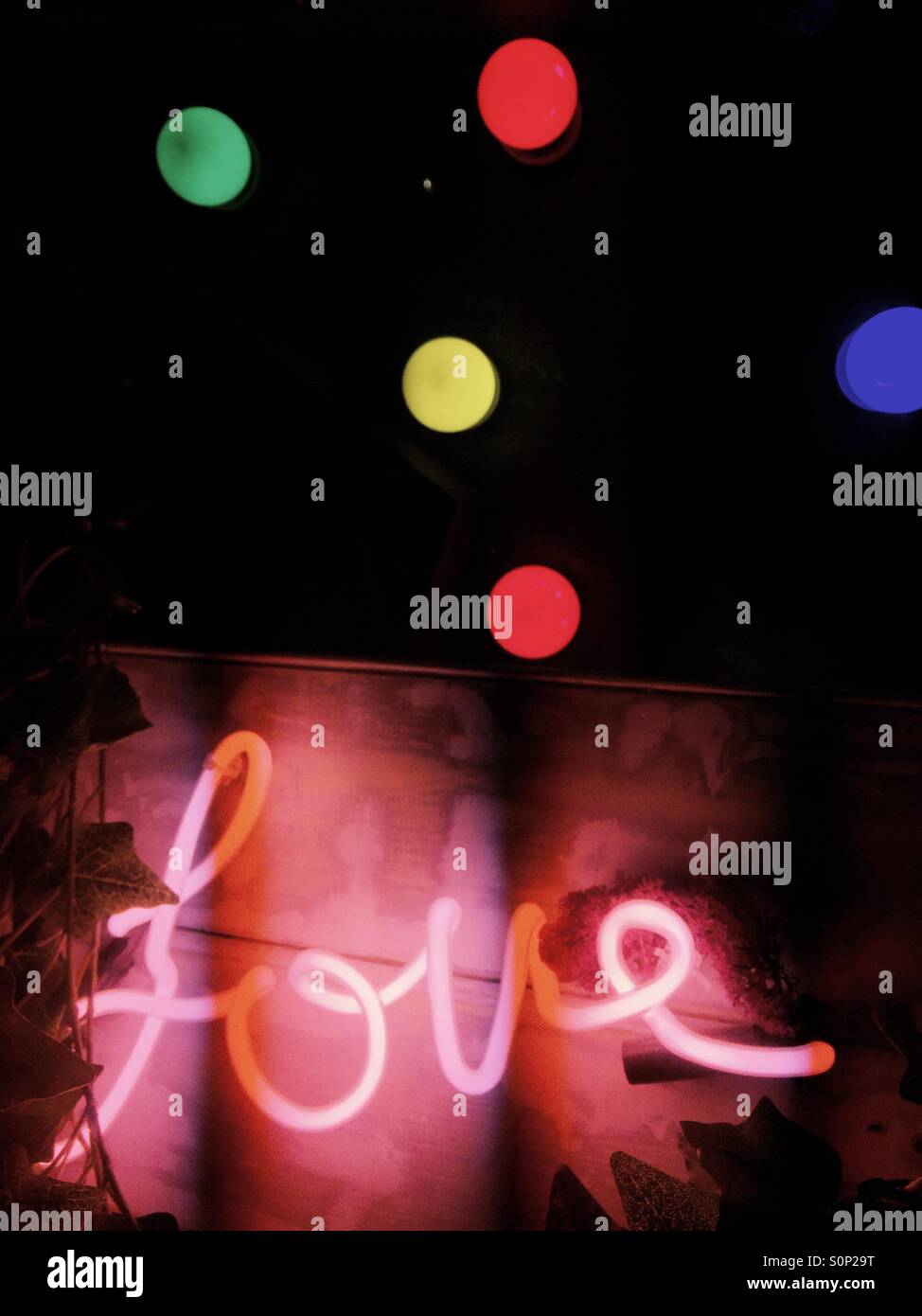 Love - Smartphone Captured Stock Image