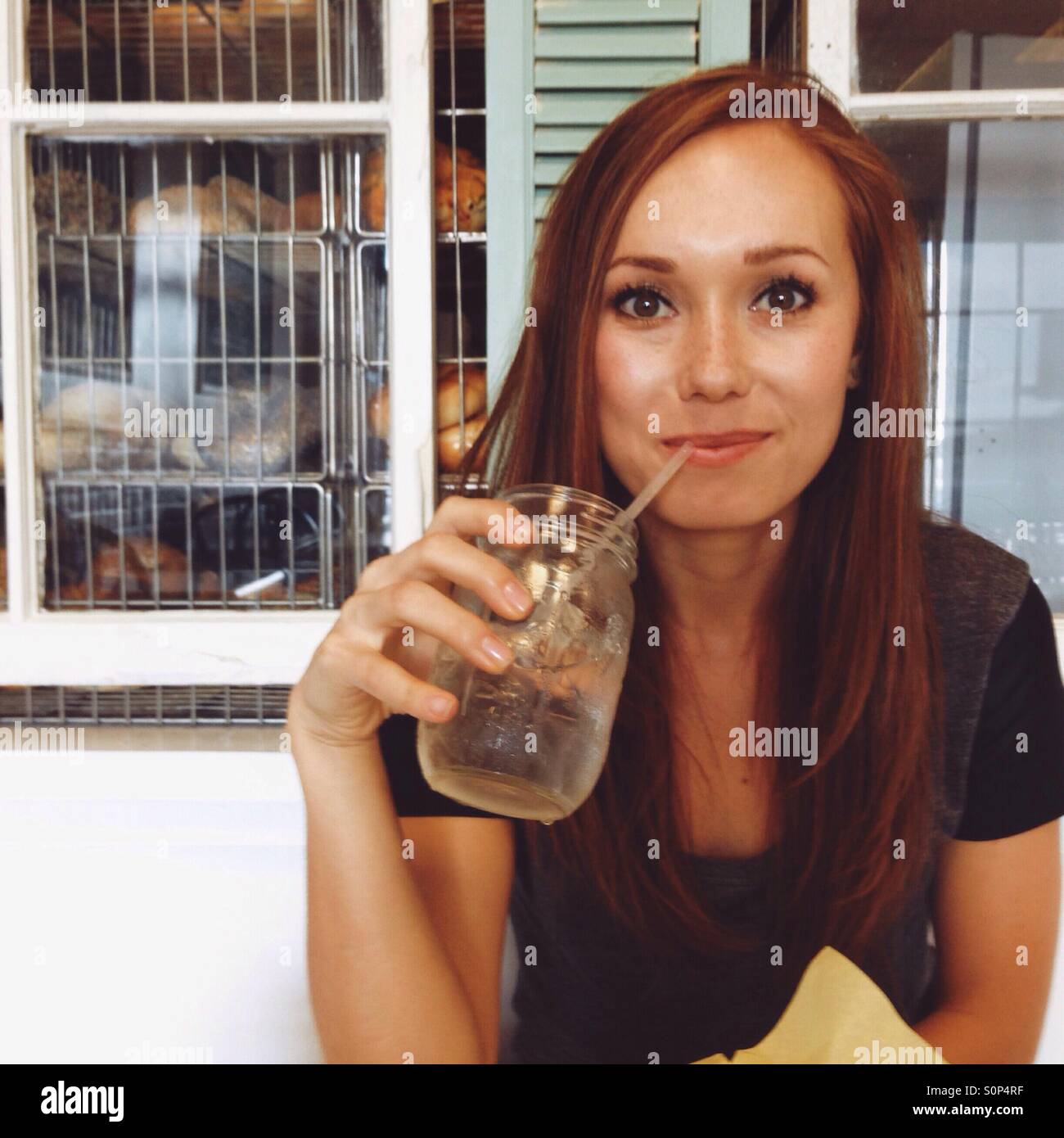 Brunch in L.A Stock Photo Alamy