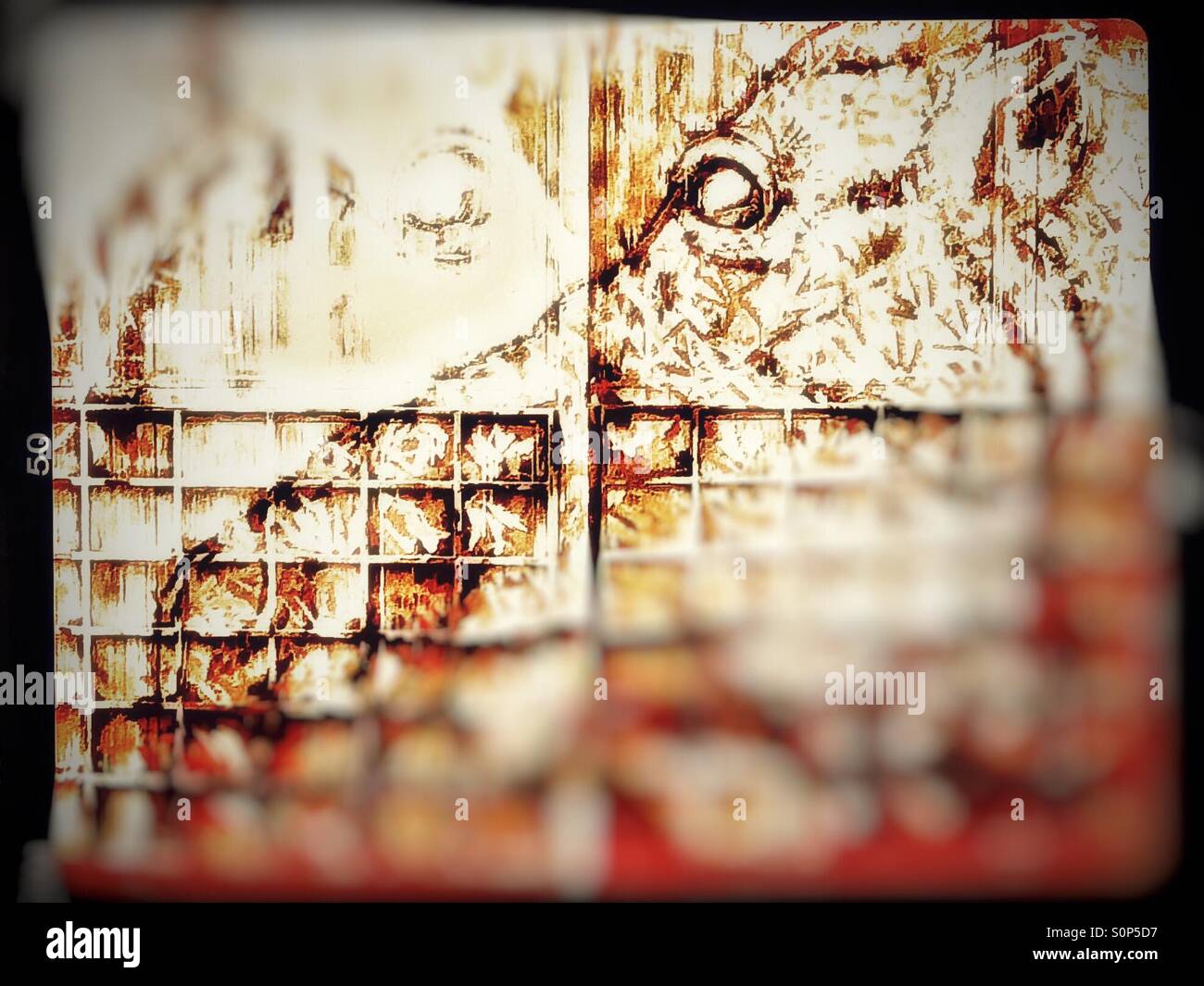 Face to face - Smartphone Captured Stock Image