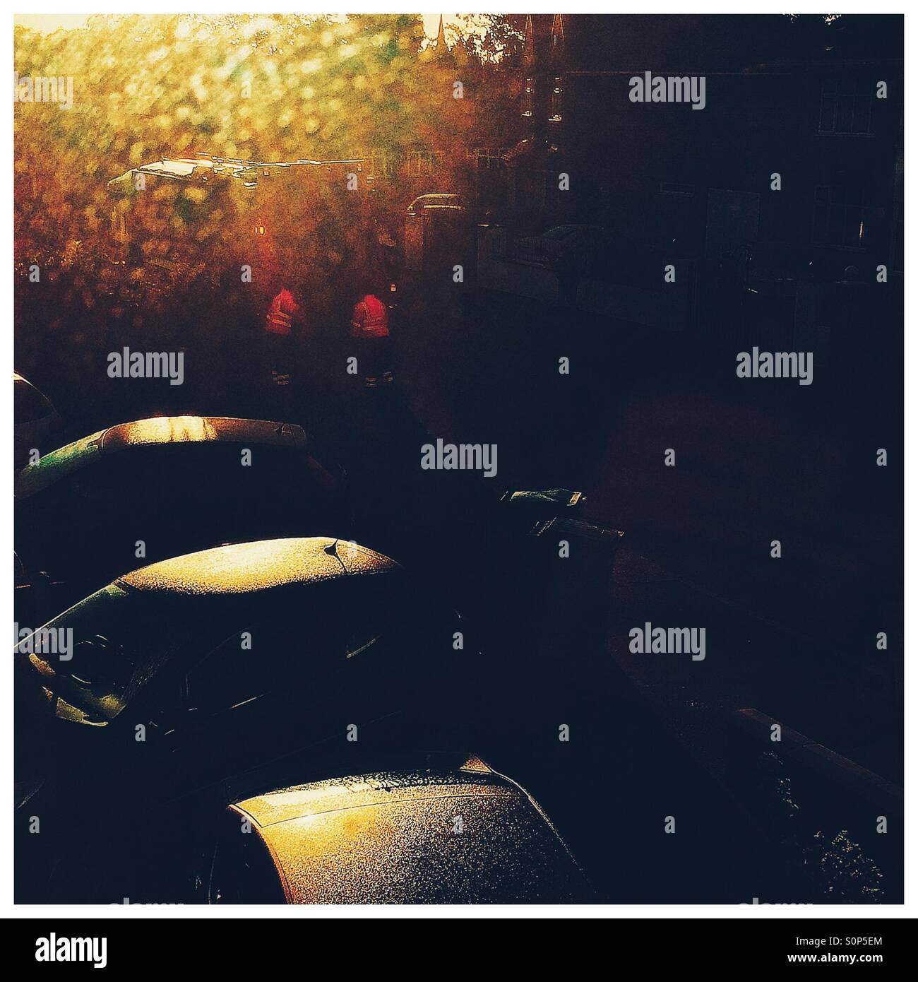 Condensation - Smartphone Captured Stock Image