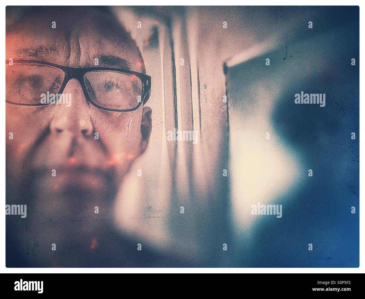 Steamed up - Smartphone Captured Stock Image