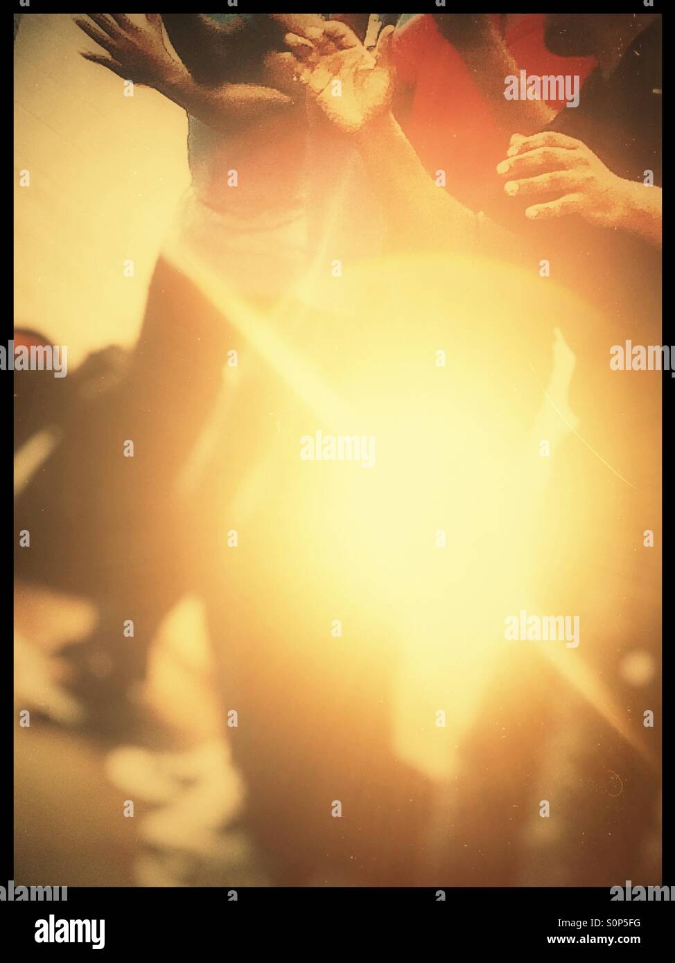 Performing - Smartphone Captured Stock Image