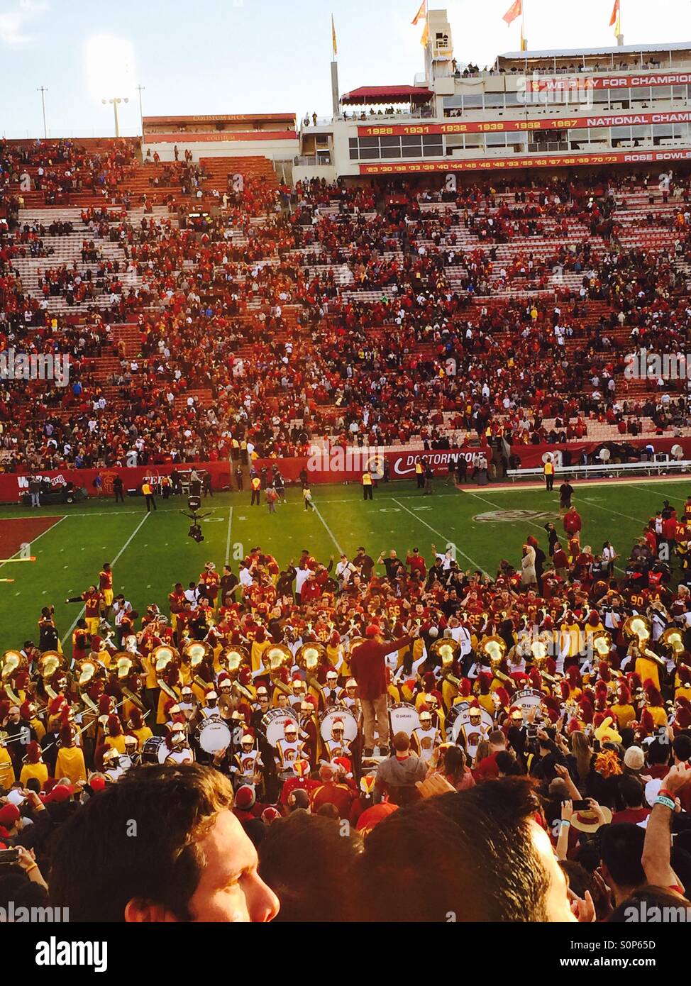 USC stadium Stock Photo