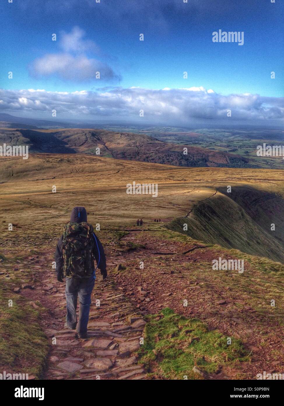 Pen Y Fan, Wales Stock Photo Alamy