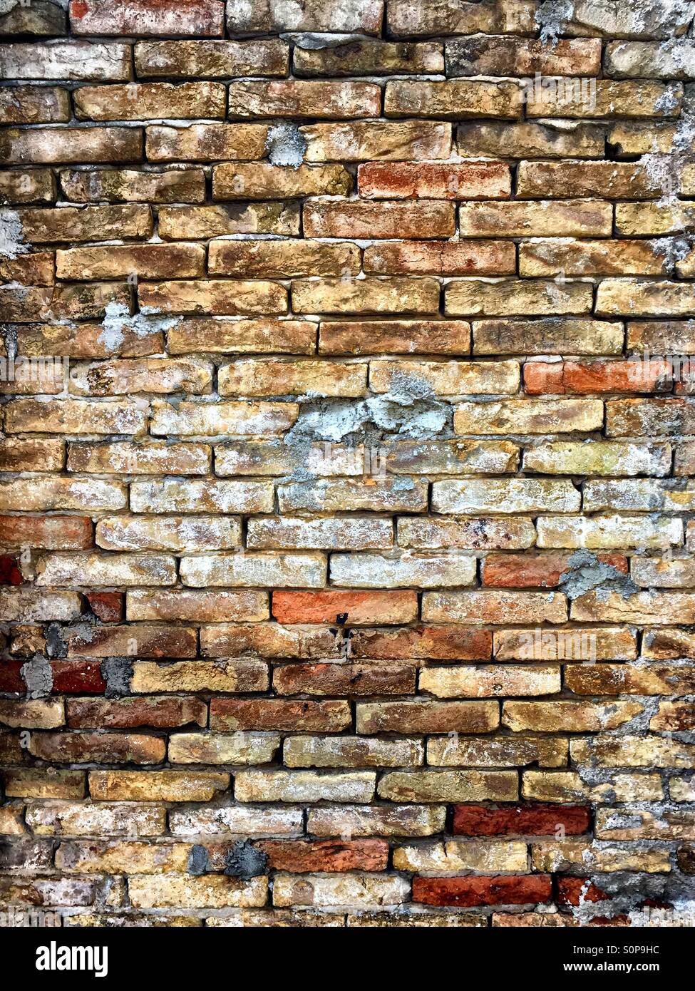 Brick wall background - Smartphone Captured Stock Image