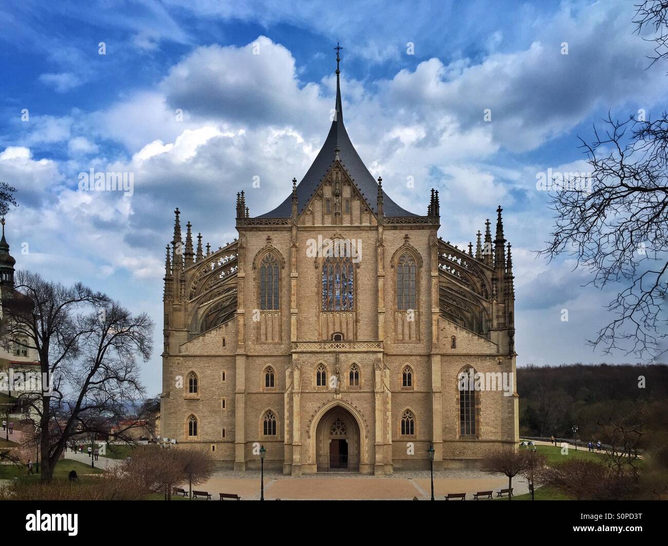 St Barbara's Church Stock Photo - Alamy