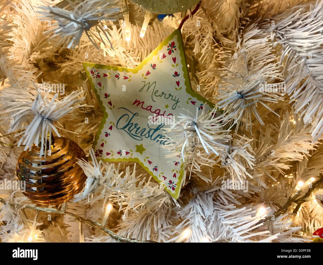 Christmas decorations - Smartphone Captured Stock Image